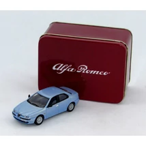 Alfa Romeo 156 1998 Sedan 1:43 Solido fém dobozos modellautó Kék Új