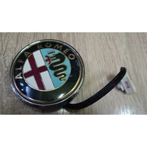 Alfa Romeo Mito 159 Giulietta nyomógombos hátsó gyári bontott embléma 75mm 50531454 Alfa Romeo Mito 159 Giulietta nyomógombos hátsó gyári bontott embléma 75mm 50531454