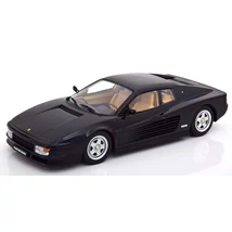 Ferrari Testarossa 1:18 KK-scale dobozos új modellautó fekete