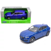 Maserati Levante KÉK 1:24 modellautó Welly nyitható fém