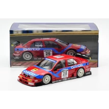 Alfa Romeo 155 V6 TI DTM 1995 Fisichella 1:18 fém nyitható modellautó Új