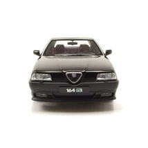 Alfa Romeo 164 Q4 3.0 24v fém 1:18 Triple 9 Fekete modellautó új Dobozos