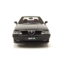 Alfa Romeo 164 Q4 3.0 24v fém 1:18 Triple 9 Fekete modellautó új Dobozos