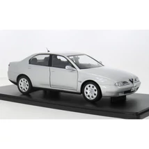 Alfa Romeo 166 1:18 ezüst Mitica fém nyitható új Modellautó