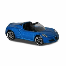 Alfa Romeo 4c Spider 1:57 dobozos Új kék Majorette modellautó