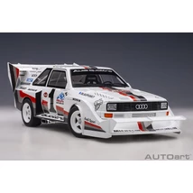 Audi Sport Quattro S1 AUTOART Pikes Peak 1987 winner W.Röhrl #1 1:18 Modellautó