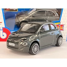 Fiat 500E 1:43 Burago szürke 1:43 modellautó új dobozos