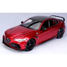 Alfa Romeo Giulia GTAm Rosso metal fém nyitható BBurago új 1:18 Modellautó