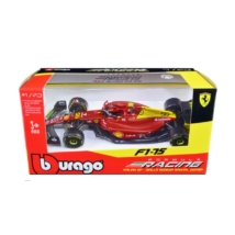 Ferrari F1-75 #55 Carlos Sainz “Giallo Modena” 2022 1:43 Burago Modellautó új Dobozos