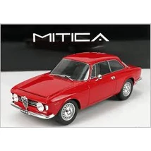 Alfa Romeo GIULIA SPRINT GT 1600 VELOCE Piros 1965 1:18 MITICA Új Modellautó