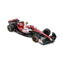 ALFA ROMEO  F1 C42 N24 1:18 Solido 2022 GUANYU ZHOU Modellautó Új Dobozos