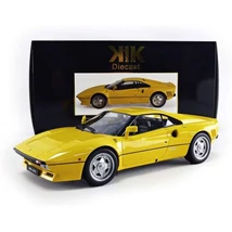 Ferrari 288 GTO Sárga 1:18 modellautó KK Scale limitált széria 500 darabos fém