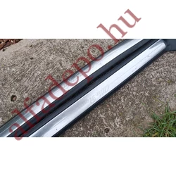 Alfa Romeo 166 jobb bal első belső króm küszöb borítás fekete 156018837 156018838