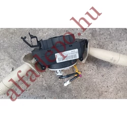 Fiat 500 fehér bajuszkapcsoló kormánykapcsoló légzsák átvezető gyűrű sima 735452143