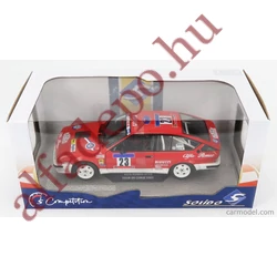 ALFA ROMEO ALFETTA GTV6 Solido 1:18 RALLY TOUR DE CORSE 1985 Modellautó fém nyitható ÚJ