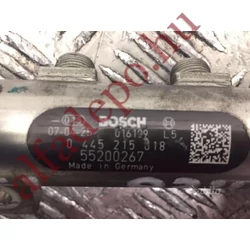 Alfa Romeo 159 2.4 20v Fiat Croma közös nyomócső 200LE 0445215018 55200267 szenzorral kis nyomócsövekkel