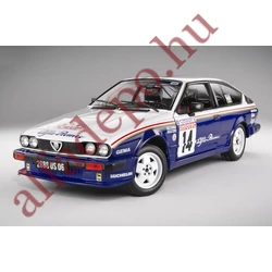 Alfa Romeo GTV GTV6 1986 rally Tour de Corse Solido 1:18 Fém nyitható ÚJ