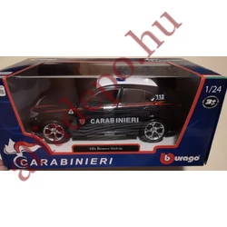 Alfa Romeo Stelvio QV 1:24 modellautó Burago Carabinieri