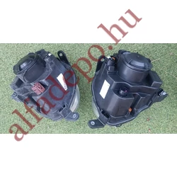 Fiat 500 fekete hátteres projektoros halogén gyári Facelift fényszóró lámpa pár gyári  Fiat 500 fekete hátteres projektoros halogén gyári Facelift fényszóró lámpa pár gyári