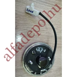 Alfa Romeo Mito 159 Giulietta nyomógombos hátsó gyári bontott embléma 75mm 50531454 kopott