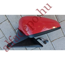 Alfa Romeo Mito jobb visszapillantó tükör gyári bontott elektromosan beforduló piros Alfa Romeo Mito jobb visszapillantó tükör gyári bontott elektromosan beforduló piros