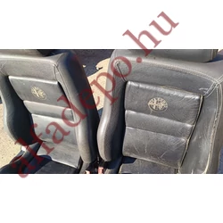 Alfa Romeo GTV Spider 916 fekete bőr első ülés pár Recaro fazon hibás 