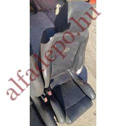 Alfa Romeo GTV Spider 916 fekete bőr első ülés pár Recaro fazon hibás 