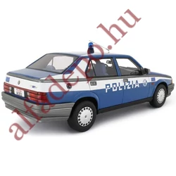 ALFA ROMEO 75 1.8 IE 1988 POLIZIA Rendőrautó 1:18 Laudoracing dobozos új Modellautó