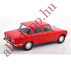 Alfa Romeo NUOVA GIULIA SUPER 1974 1:18 fém új modellautó MCG piros