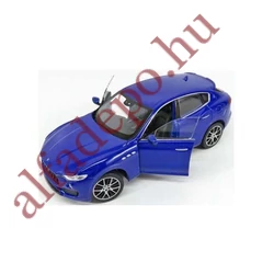 Maserati Levante KÉK 1:24 modellautó Welly nyitható fém