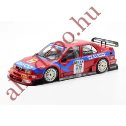 Alfa Romeo 155 V6 TI DTM 1995 Fisichella 1:18 fém nyitható modellautó Új