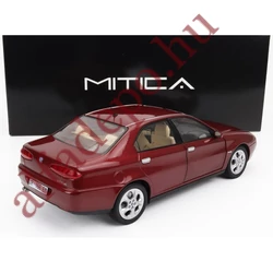 Alfa Romeo 166 3.0 v6 24v 1:18 bordó Rosso Proteo Mitica nyitható Modellautó 