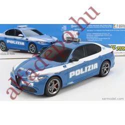 Alfa Romeo Giulia 1:18 távirányítós autó autómodell Re.el Toys Polizia Új Dobozos