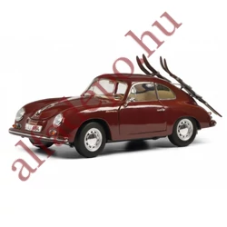 Porsche 356 A Carrera Coupé 1:18 fém új nyitható Schuco síléces Modellautó