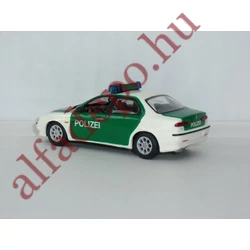 Alfa Romeo 156 Berlina Polizei 1:43 Minichamps Vitrines Új Dobozos Modellautó 