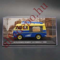 ALFA ROMEO 2 FURGONE VAN - LA CIMBALI 1955 Edicola Új Vitrines 1:43 modellautó