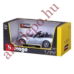 Fiat 124 Spider Burago 1:24 fém nyitható modellautó Új