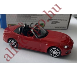 Fiat 124 Spider Piros 1:43 Burago modellautó Új Dobozos 