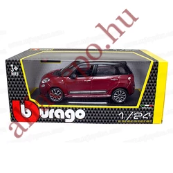 Fiat 500L 1:24 Bburago burago Dobozos Új Nyitható modellautó