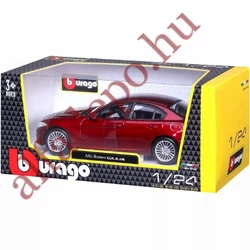 Alfa Romeo GIULIA 1:24 bordó fém Új Dobozos Burago Modellautó