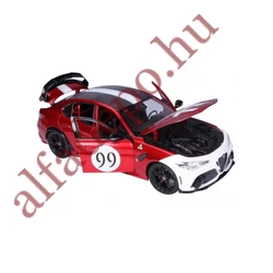 Alfa Romeo Giulia GTAm N 99 RACING fém nyitható BBurago új 1:18 Modellautó