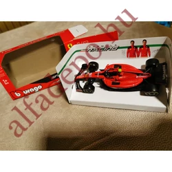 Ferrari SF-23 F1 1:43 Burago Carlos Sainz Modellautó