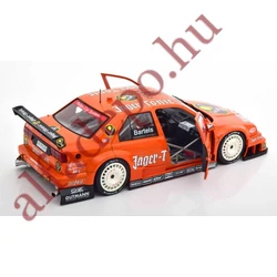 Alfa Romeo 155 V6 TI DTM Jagermeister Orange 1:18 fém nyitható WERK83 Modellautó