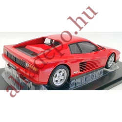 Ferrari Testarossa 1:18 FÉM új dobozos modellautó europai verzió piros