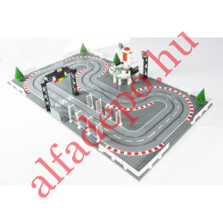 Re.eL Toys Micro Slot Race Alfa Romeo Giulia 1:87 méretarányú Modellautó távirányítós versenypálya Új