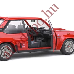 Abarth Fiat 131 1:18 Piros nyitható fém Solido Dobozos Új Modellautó 