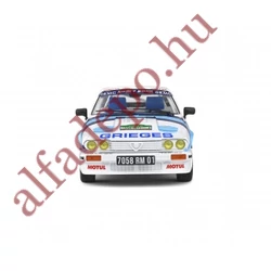 Alfa Romeo GTV6 N 15 RALLY DES GARRIGUES 1986 Solido 1:18 fém nyitható Új Dobozos Modellautó