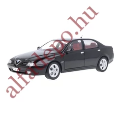 Alfa Romeo 166 1:18 Fekete piros belsővel 1:18 MITICA fém nyitható Modellautó Új