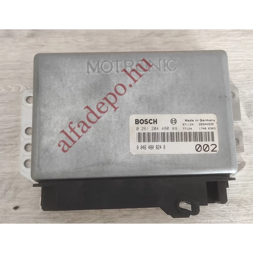 Alfa Romeo  145 146 1.6 Twin Spark TS motorvezérlő Motronic Bosch 0261204480 