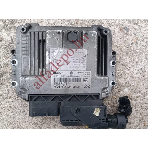 Alfa Romeo 159 1.9 8v 120le motorvezérlő 0281012143 55207176
